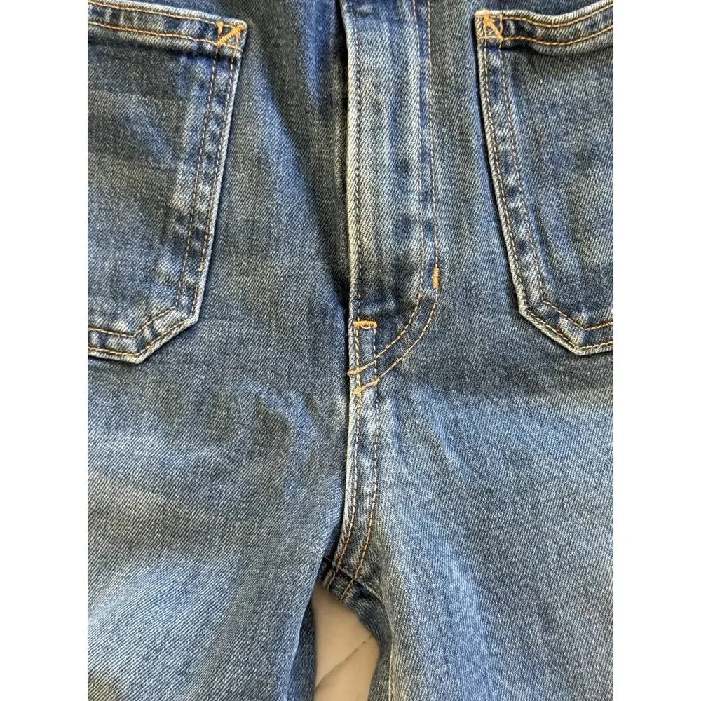 Emerson Fry Twin Doves Treasure Jeans Womens Size 28 "Bell" Flared Leg Stardust - Picture 9 of 16